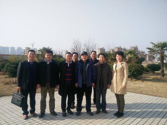 1徐州师范大学领导来公司考察1